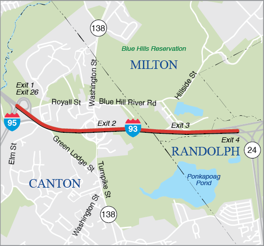 CANTON-MILTON-RANDOPLH: INTERSTATE MAINTENANCE AND RELATED WORK ON I-93
CANTON-MILTON-RANDOPLH: INTERSTATE MAINTENANCE AND RELATED WORK ON I-93